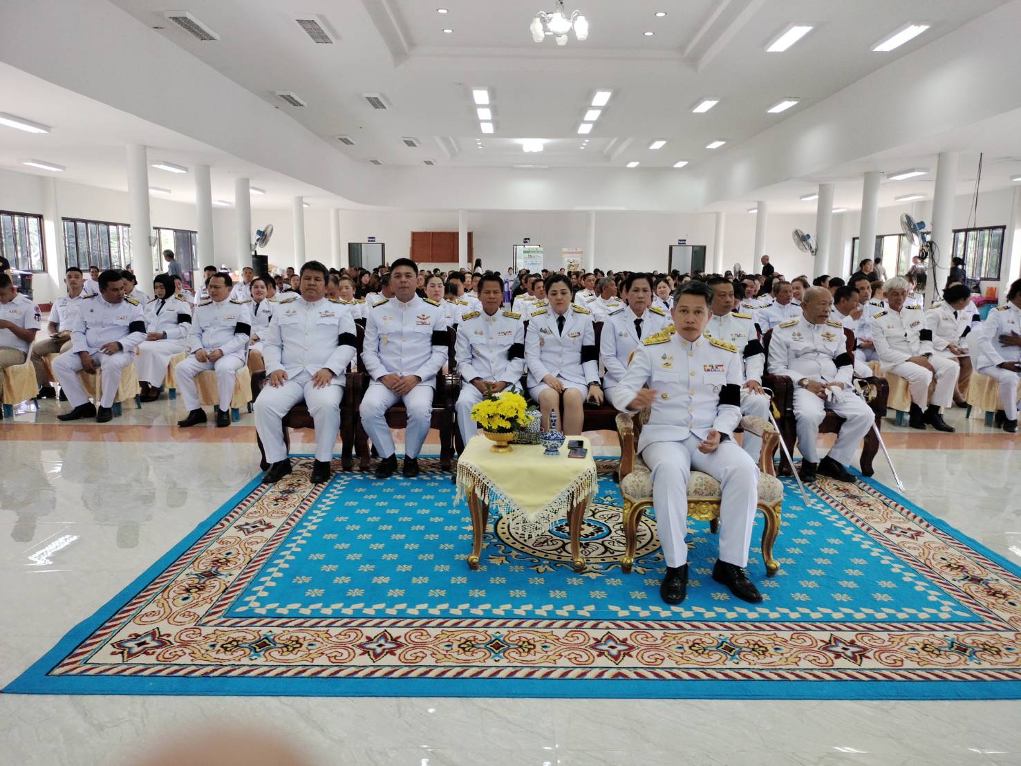 ร่วมกิจกรรม พิธีบำเพ็ญกุศล สวดพระพุทธมนต์ ถวายพระราชกุศล สมเด็จพระนางเจ้าสิริกิติ์  พระบรมราชนนีพันปีหลวง ทุกวันศุกร์ สุดท้ายของเดือน