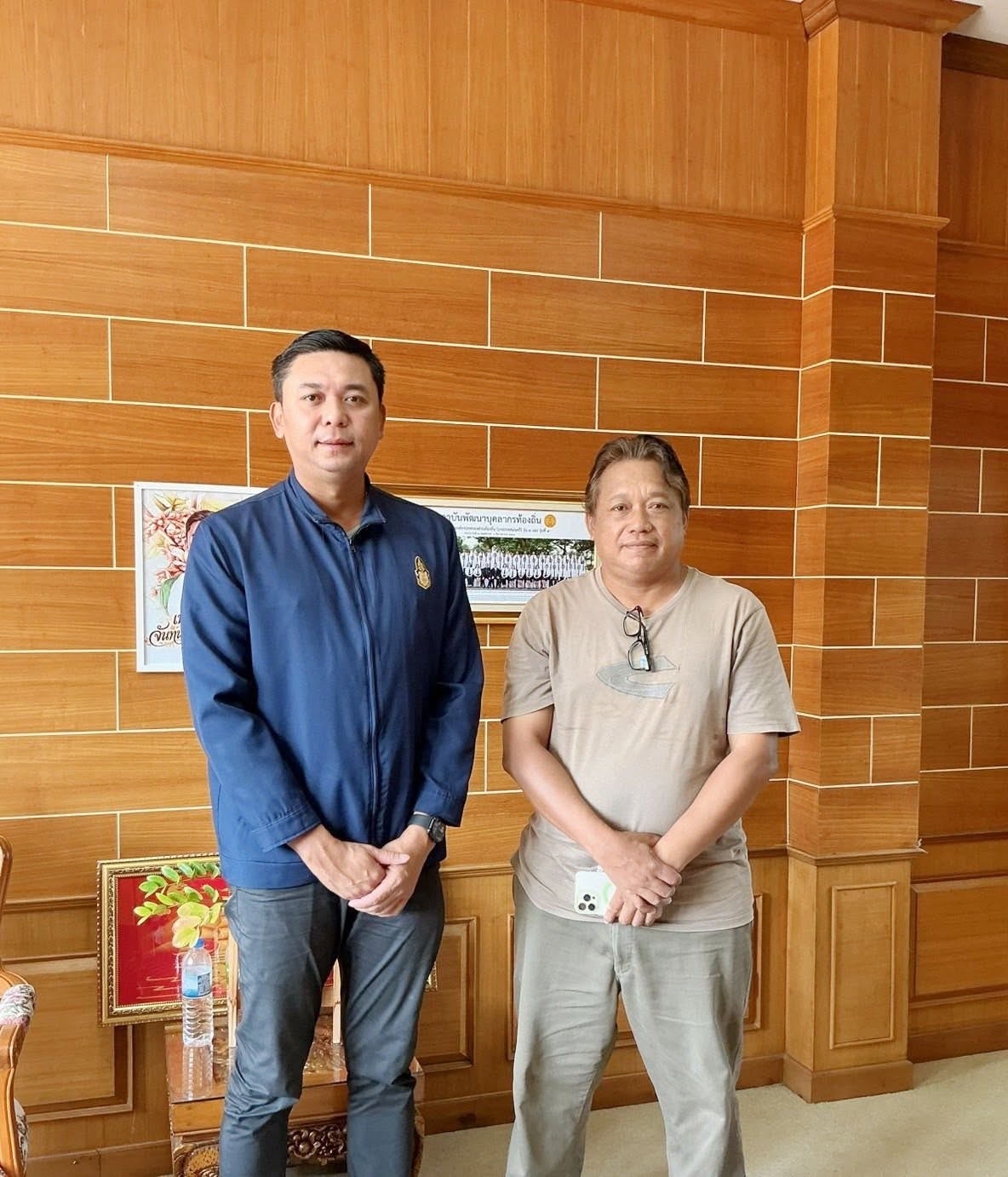 เจ้าหน้าที่จากกรมโยธาธิการและผังเมืองได้ลงพื้นที่สำรวจและทำ Topographic survey พื้นที่สวนน้ำจันทน์กะพ้อและสะพานข้ามสวนน้ำ